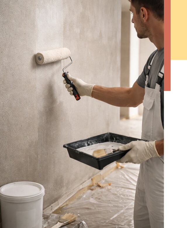 Грунтовка стен в Ржеве от 2261 руб. м2 — быстро, недорого, с материалом | ОТДЕЛОЧНИК-Ржв