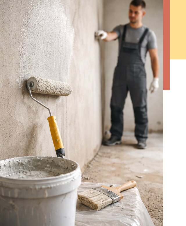 Нанесение бетоноконтакта на стены в Ржеве от 4317 руб. быстро и недорого | ОТДЕЛОЧНИК-Ржв