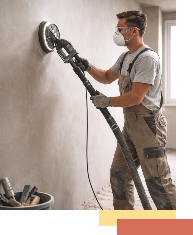 Профессиональная шлифовка стен в Ржеве быстро и качественно