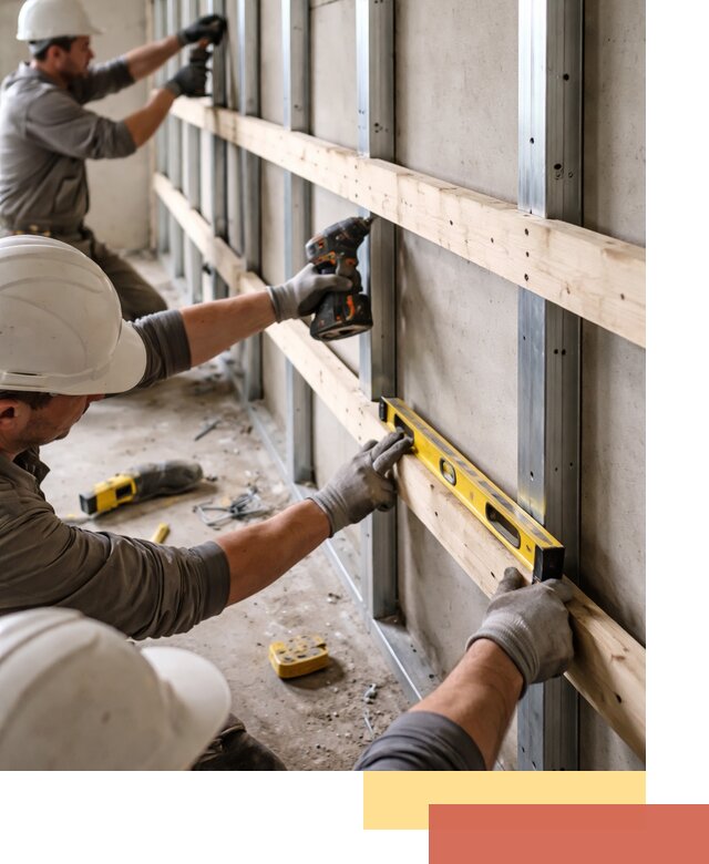 Устройство обрешетки под панели в Ржеве