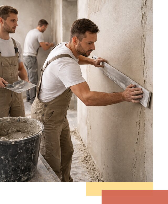 Штукатурка стен без маяков в Ржеве быстро и качественно