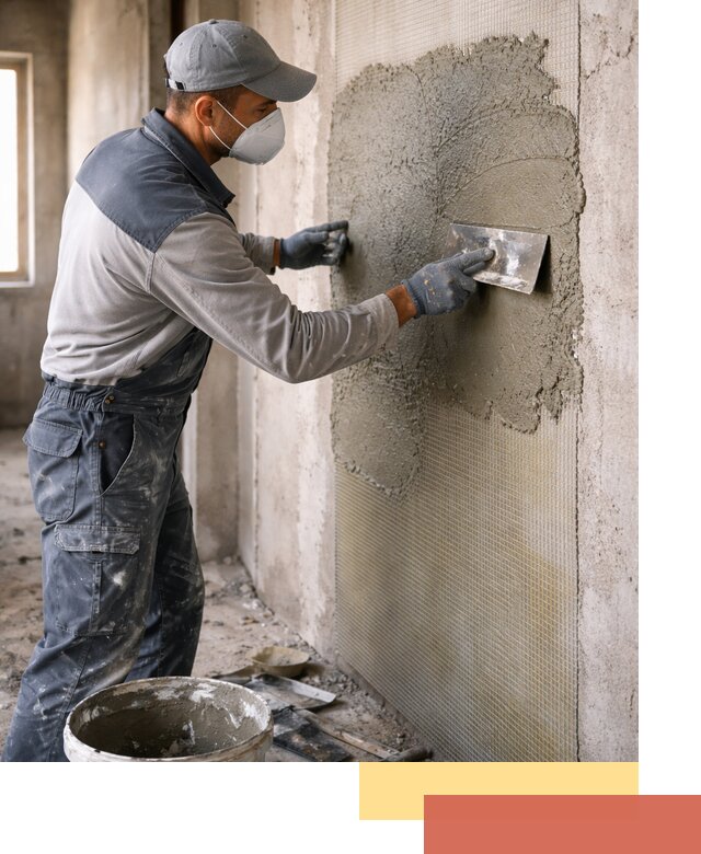 Штукатурка стен по сетке в Ржеве под ключ качественно и быстро