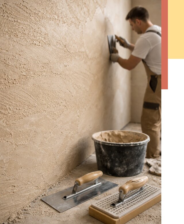 Декоративная штукатурка травертин в Ржеве от 1850 руб/м2 — качественно и недорого | ОТДЕЛОЧНИК-Ржв