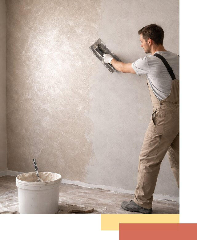 Декоративная штукатурка «Мокрый шелк» под ключ в Ржеве