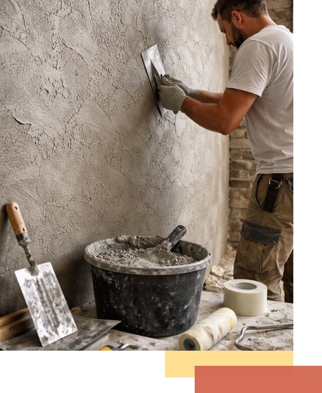 Декоративная штукатурка лофт в Ржеве — отделка стен и потолков