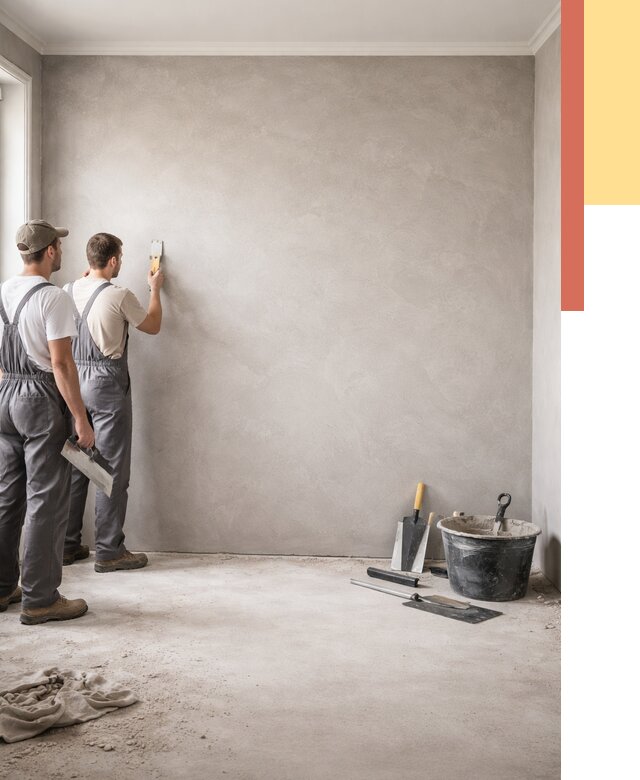 Микробетон на стены в Ржеве от 1285 руб. — нанесение и отделка | ОТДЕЛОЧНИК-Ржв