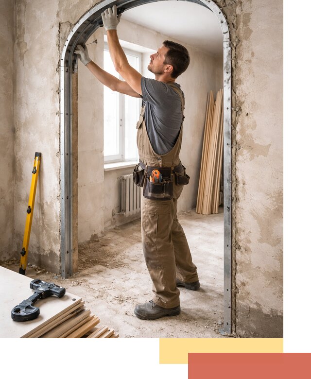 Устройство арочного проема в Ржеве под ключ