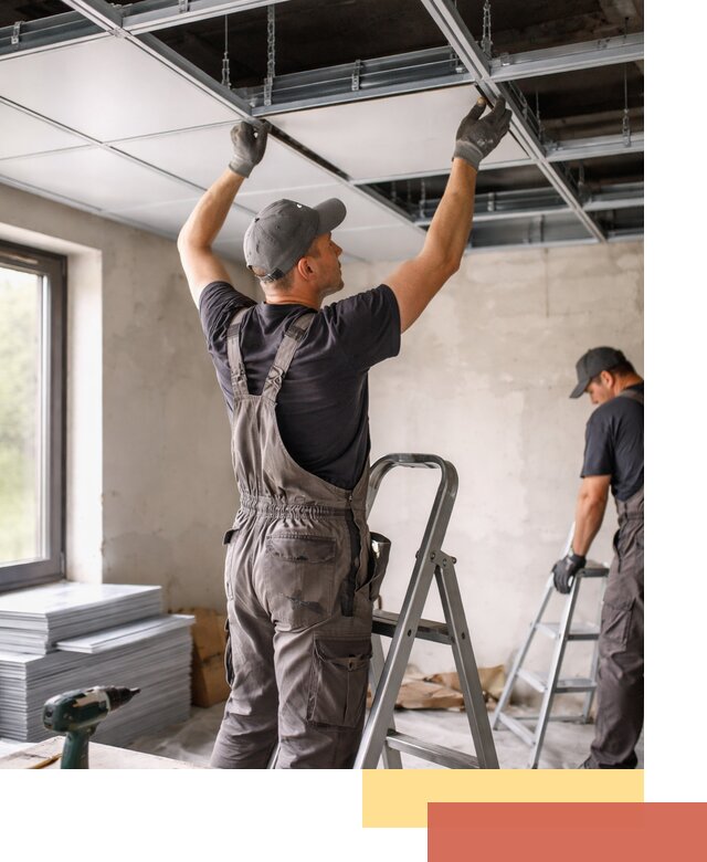 Монтаж кассетного потолка в Ржеве качественно и быстро