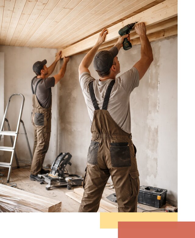 Монтаж потолка из вагонки в Ржеве профессионально и аккуратно