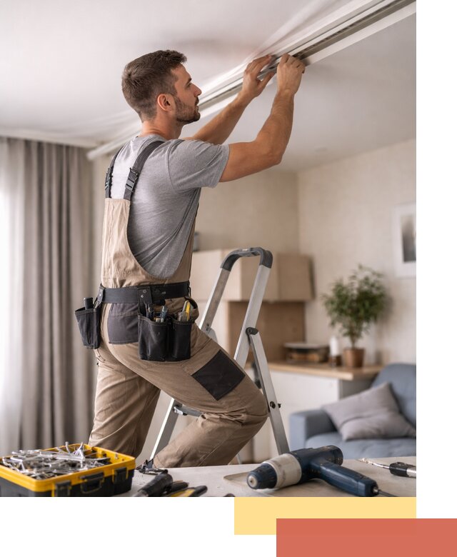 Ремонт натяжных потолков в Ржеве — качественно и оперативно