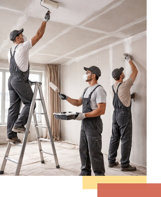 Покраска потолка из гипсокартона в Ржеве качественно и недорого