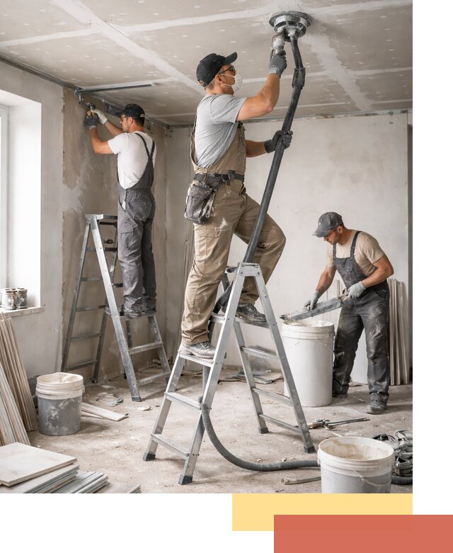 Ремонт потолка из гипсокартона в Ржеве: быстрый и качественный монтаж