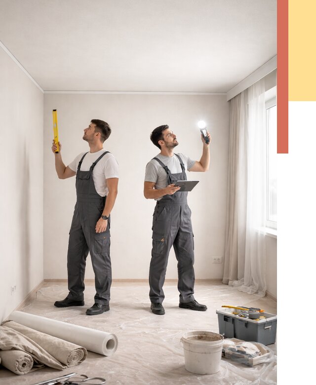 Отделка потолка в Ржеве недорого от 771 руб/м2 | Услуги ОТДЕЛОЧНИК-Ржв